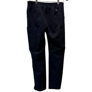 FIGS Technical Collection women’s Navy Blue Scrub Pants XS Elastic Waist nursing